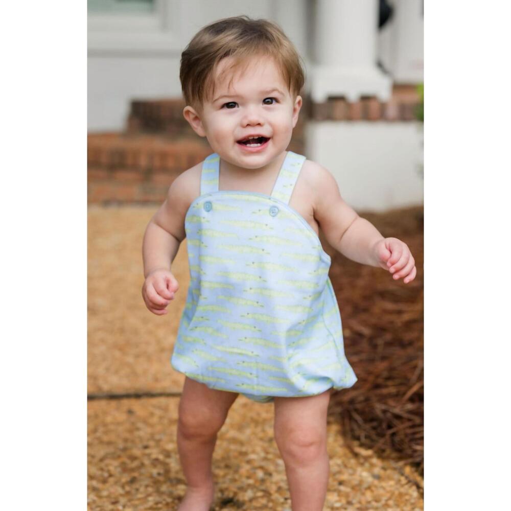 NEW JAMES & LOTTIE kids see you later alligator louie bubble in blue, green